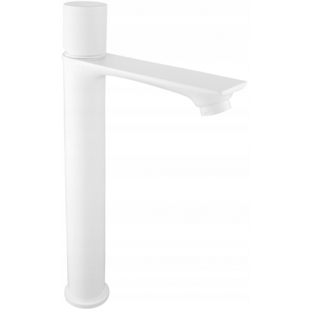 Mexen Royo One grifo alto de lavabo, blanco - 72211-20