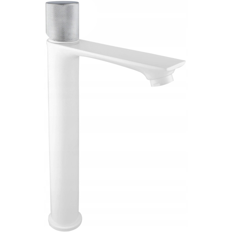 Mexen Royo One kõrge valamu segisti, valge/kroom - 72211-22