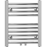 Mexen Ares bathroom radiator 500 x 400 mm, 142 W, chrome - W102-0500-400-00-01