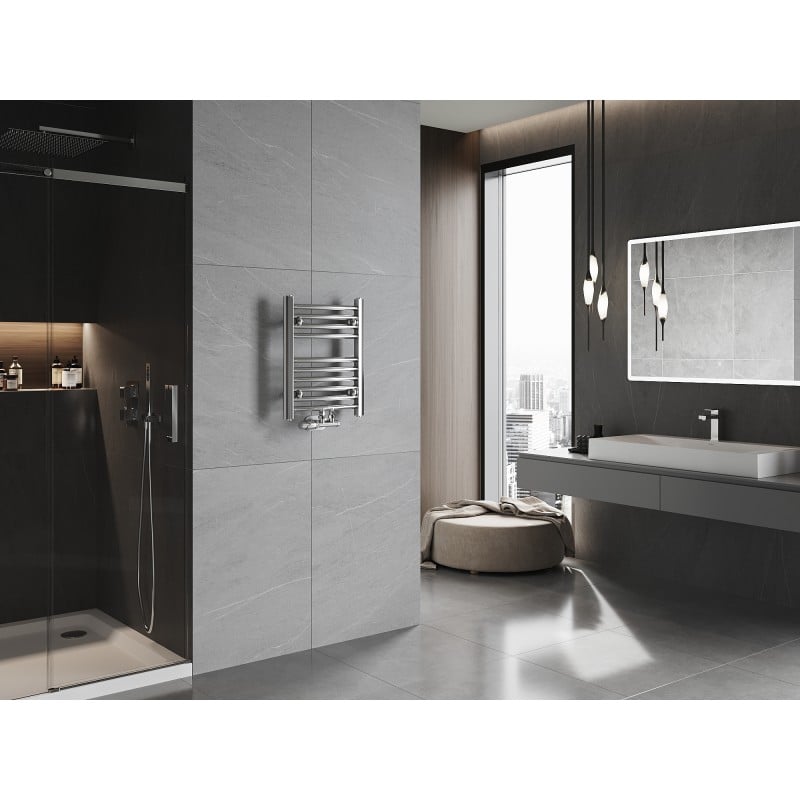 Mexen Ares Badheizkörper 500 x 400 mm, 142 W, Chrom - W102-0500-400-00-01