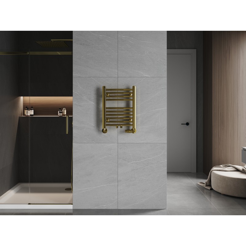 Mexen Ares Badezimmerheizkörper 500 x 400 mm, 142 W, gold - W102-0500-400-00-50