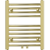 Mexen Ares grzejnik łazienkowy 500 x 400 mm, 142 W, złoty - W102-0500-400-00-50