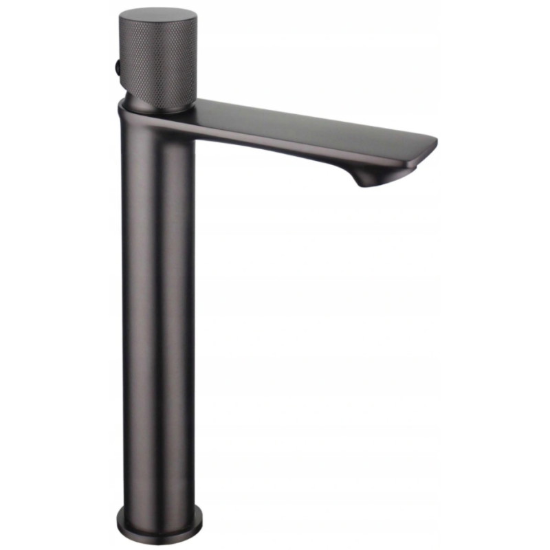 Mexen Royo One rubinetto alto per lavabo, grigio canna di fucile spazzolato - 72211-66