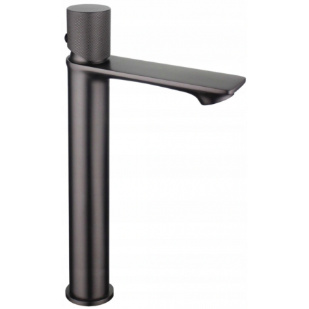 Mexen Royo One hoge wastafelkraan, geborsteld gun gray - 72211-66