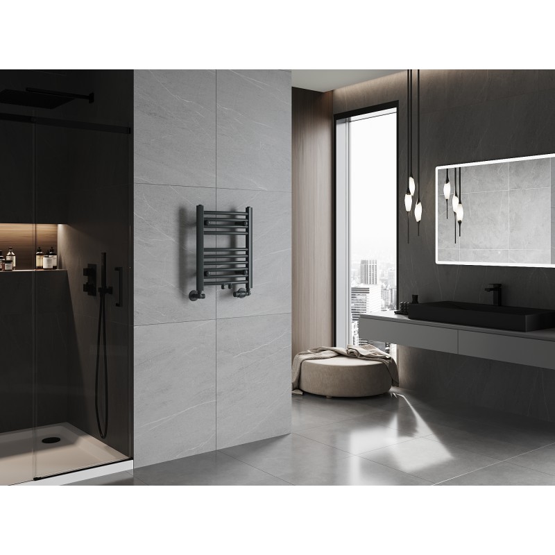 Mexen Ares radiateur de salle de bain 500 x 400 mm, 179 W, anthracite - W102-0500-400-00-66