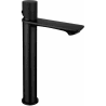 Mexen Royo One grifo lavabo alto, negro - 72211-70