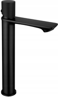 Mexen Royo One grifo lavabo alto, negro - 72211-70