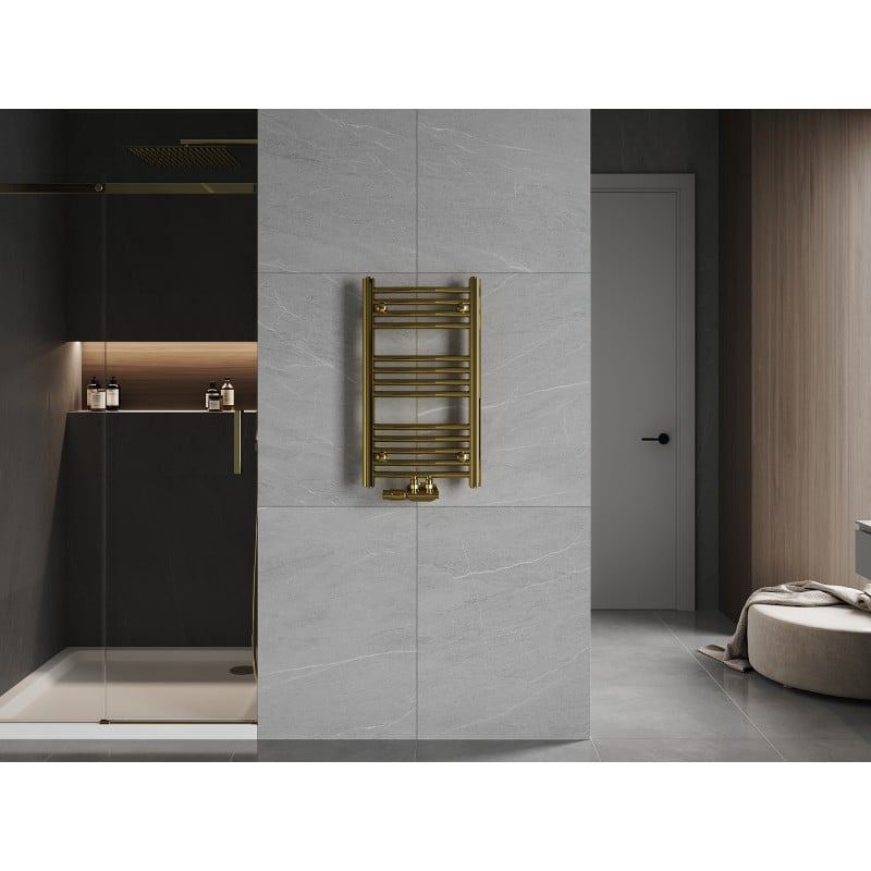 Mexen Ares radiateur de salle de bain 700 x 400 mm, 189 W, doré - W102-0700-400-00-50