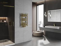 Mexen Ares radiatore da bagno 700 x 400 mm, 189 W, dorato - W102-0700-400-00-50