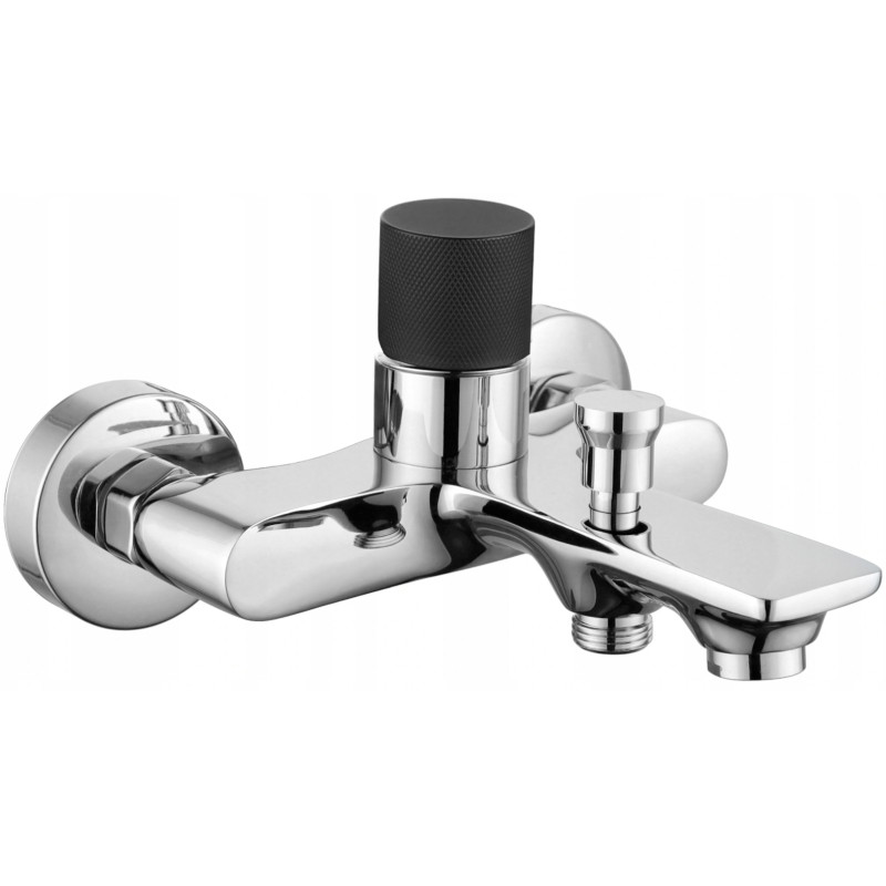 Mexen Royo One vannisegisti, kroom/must - 72231-07
