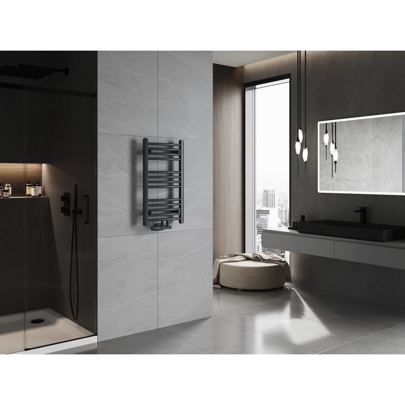 Mexen Ares Badezimmerheizkörper 700 x 400 mm, 240 W, Anthrazit - W102-0700-400-00-66