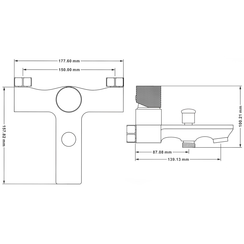 Mexen Royo One vannisegisti, valge - 72231-20