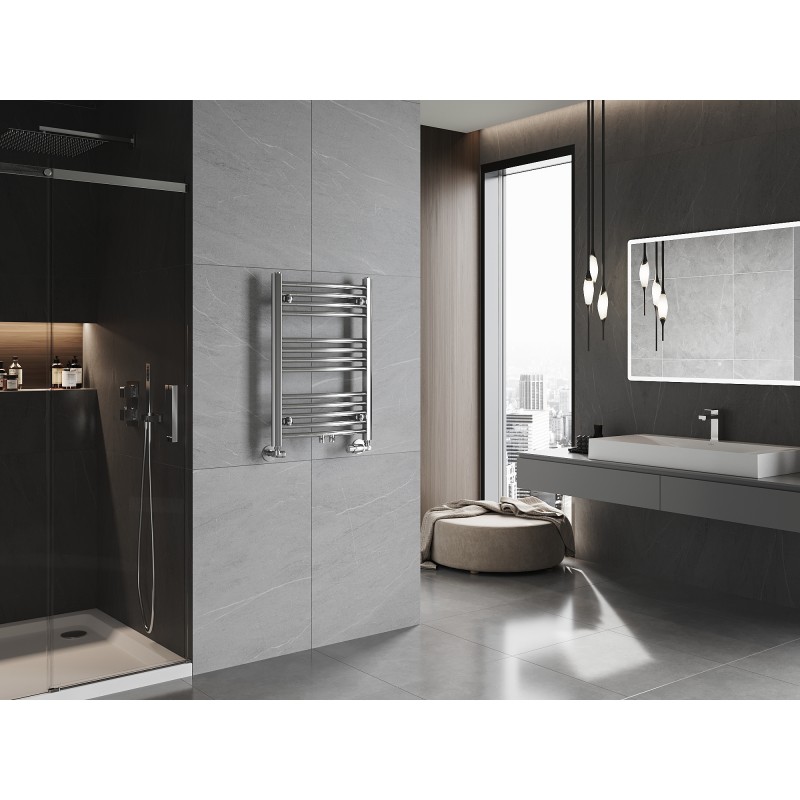 Mexen Ares Badezimmerheizkörper 700 x 500 mm, 226 W, Chrom - W102-0700-500-00-01