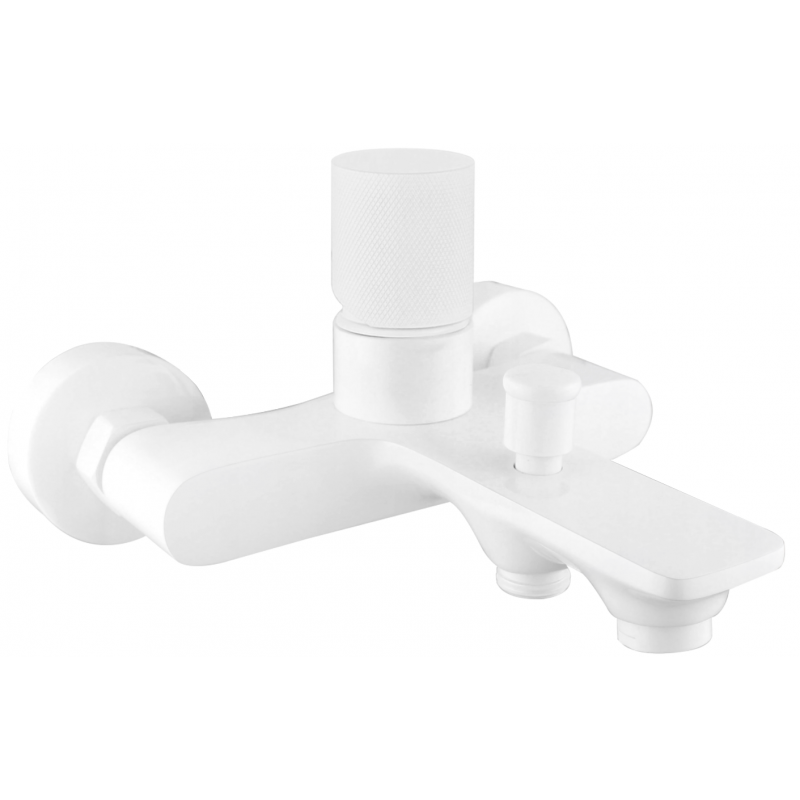 Mexen Royo One grifo de bañera, blanco - 72231-20