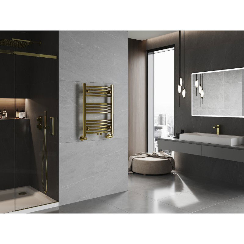 Mexen Ares Badheizkörper 700 x 500 mm, 226 W, gold - W102-0700-500-00-50