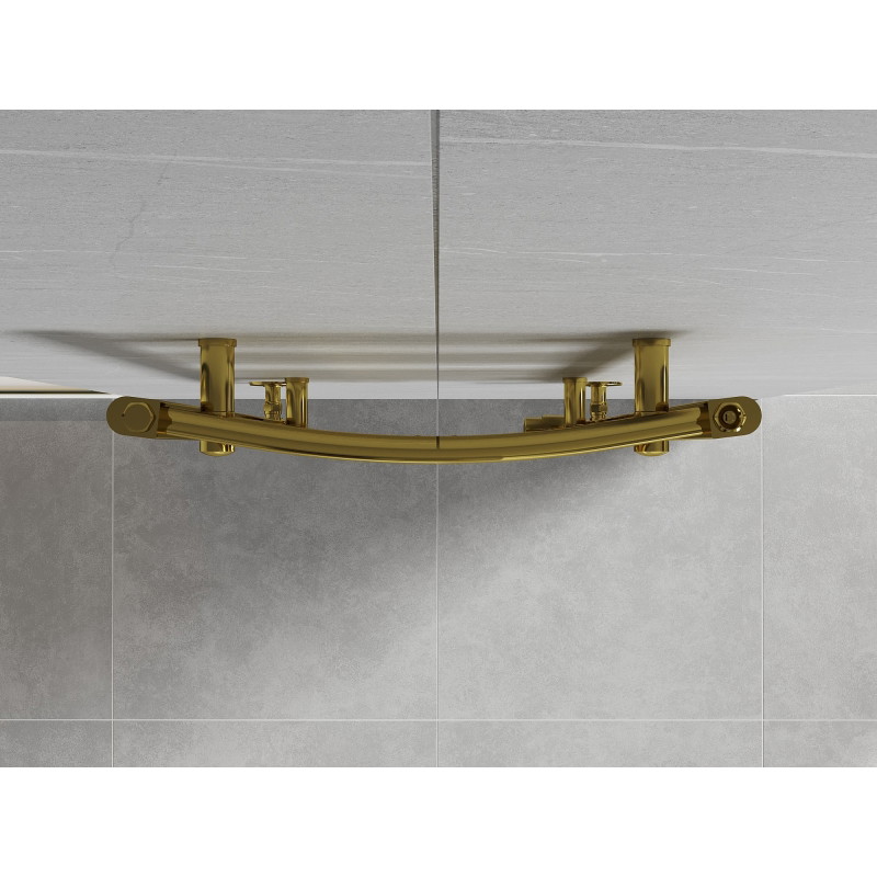 Mexen Ares badkamer radiator 700 x 500 mm, 226 W, goudkleurig - W102-0700-500-00-50