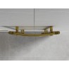 Mexen Ares badkamer radiator 700 x 500 mm, 226 W, goudkleurig - W102-0700-500-00-50