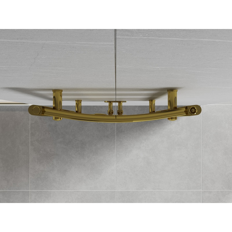 Mexen Ares badkamer radiator 700 x 500 mm, 226 W, goudkleurig - W102-0700-500-00-50
