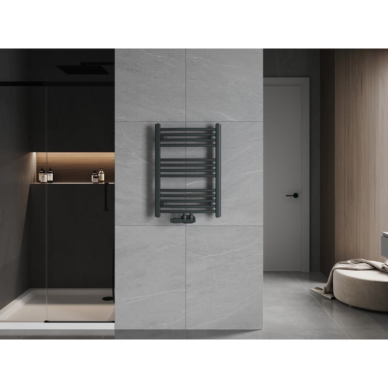 Mexen Ares Badheizkörper 700 x 500 mm, 286 W, Anthrazit - W102-0700-500-00-66