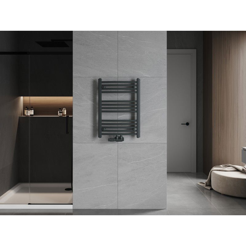 Mexen Ares radiador de baño 700 x 500 mm, 286 W, antracita - W102-0700-500-00-66