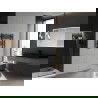 Mexen Ares Badheizkörper 700 x 500 mm, 286 W, Anthrazit - W102-0700-500-00-66