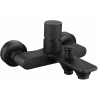 Mexen Royo One grifo de bañera, negro - 72231-70