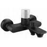 Batterie de baignoire Mexen Royo One, noir/chrome - 72230-77