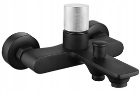 Mexen Royo One batterie de bain, noire/chrome - 72230-77