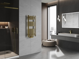 Mexen Ares radiatore da bagno 900 x 400 mm, 246 W, dorato - W102-0900-400-00-50