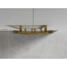 Mexen Ares vannitoa radiaator 900 x 400 mm, 246 W, kuldne - W102-0900-400-00-50