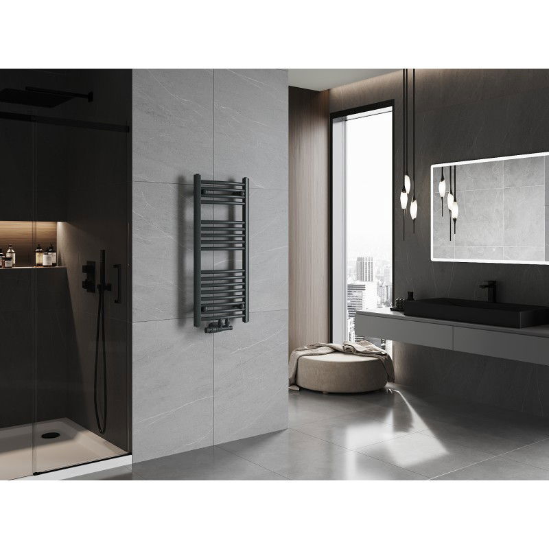 Mexen Ares radiador de casa de banho 900 x 400 mm, 312 W, antracite - W102-0900-400-00-66