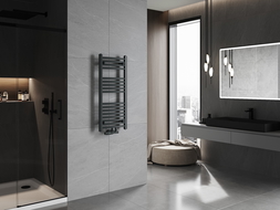 Mexen Ares radiador de baño 900 x 400 mm, 312 W, antracita - W102-0900-400-00-66