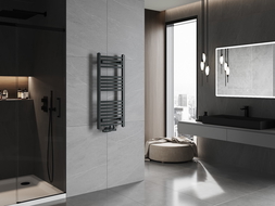 Mexen Ares vannas istabas radiators 900 x 400 mm, 312 W, antracīts - W102-0900-400-00-66