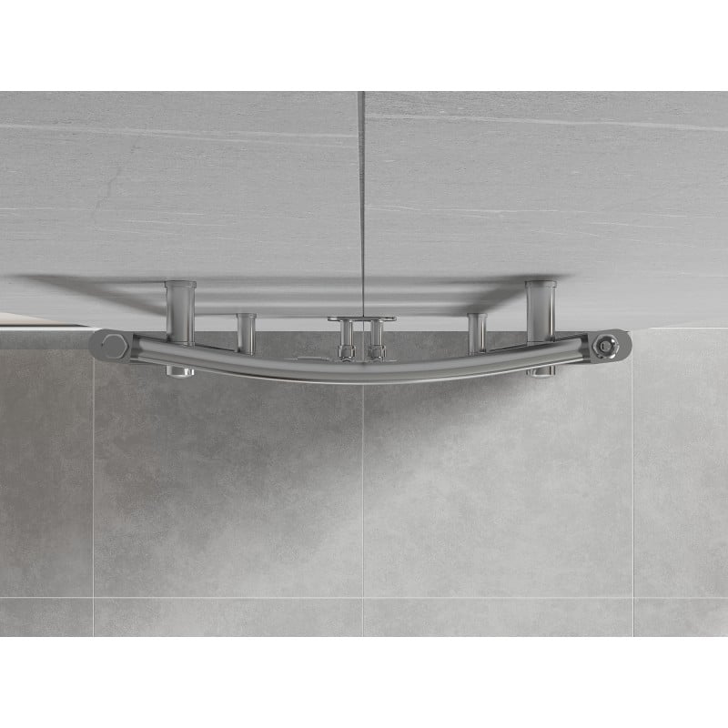 Mexen Ares grzejnik łazienkowy 900 x 500 mm, 294 W, chrom - W102-0900-500-00-01