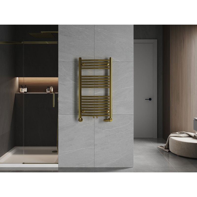 Mexen Ares radiatore da bagno 900 x 500 mm, 294 W, dorato - W102-0900-500-00-50