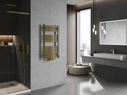 Mexen Ares Badheizkörper 900 x 500 mm, 294 W, gold - W102-0900-500-00-50