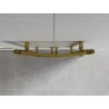 Mexen Ares vannitoa radiaator 900 x 500 mm, 294 W, kuldne - W102-0900-500-00-50