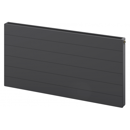 Mexen Line CVL21 radiateur plat 500 x 2000 mm, raccordement par le bas, 2016 W, anthracite - W621L-050-200-66