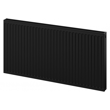 Mexen C21 panel radiator 400 x 2000 mm, side connection, 1853 W, black - W421-040-200-70
