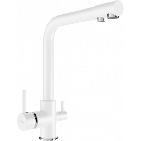 Mexen Duero virtuves jaucējkrāns, balts - 671600-20