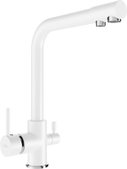 Mexen Duero grifo de cocina, blanco - 671600-20