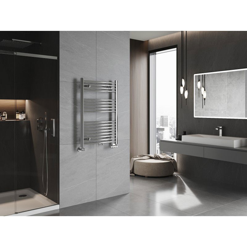 Mexen Ares Buedzëmmer Heizkierper 900 x 600 mm, 342 W, Chrom - W102-0900-600-00-01