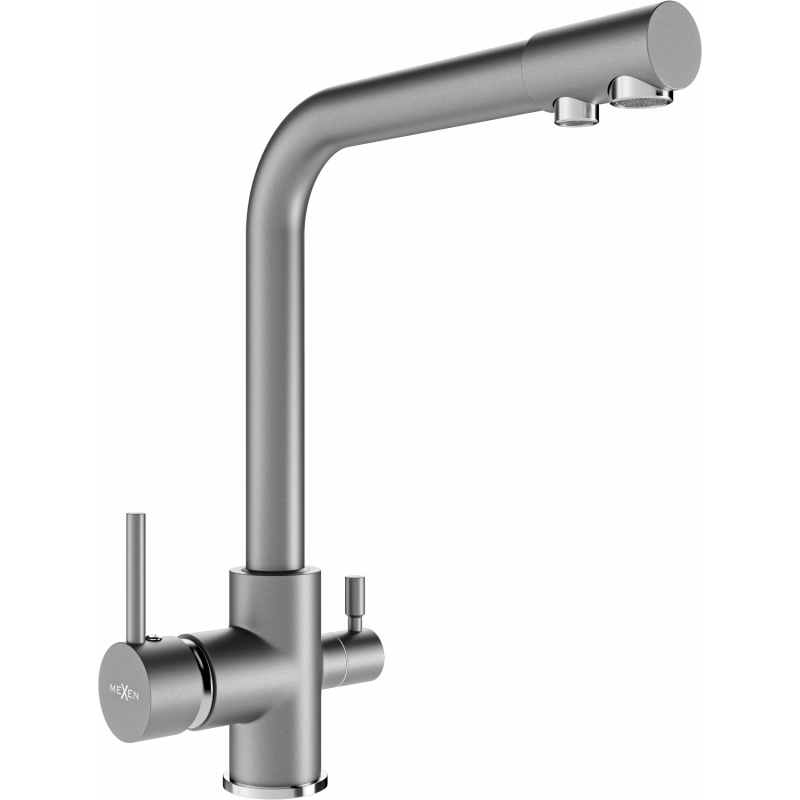 Mexen Duero Küchenarmatur, grau - 671600-61