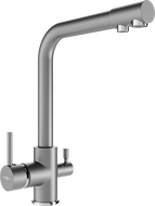 Mexen Duero grifo de cocina, gris - 671600-61