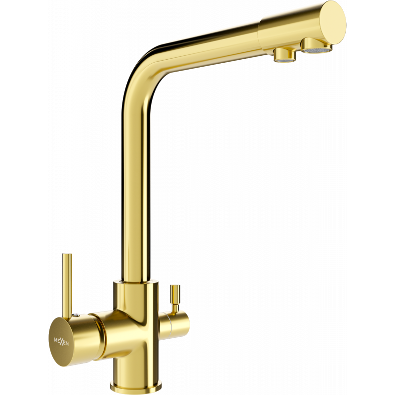 Mexen Duero keukenkraan, goud - 671600-50