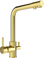 Mexen Duero kitchen faucet, gold - 671600-50