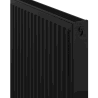 Mexen C21 panel radiator 500 x 1300 mm, side connection, 1440 W, black - W421-050-130-70