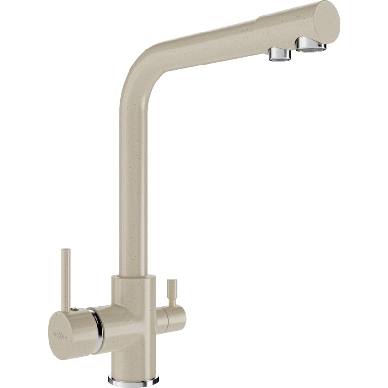 Mexen Duero kitchen faucet, beige - 671600-69