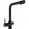 Mexen Duero grifo de cocina, negro - 671600-70