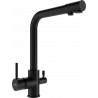 Mexen Duero Küchenarmatur, schwarz - 671600-70